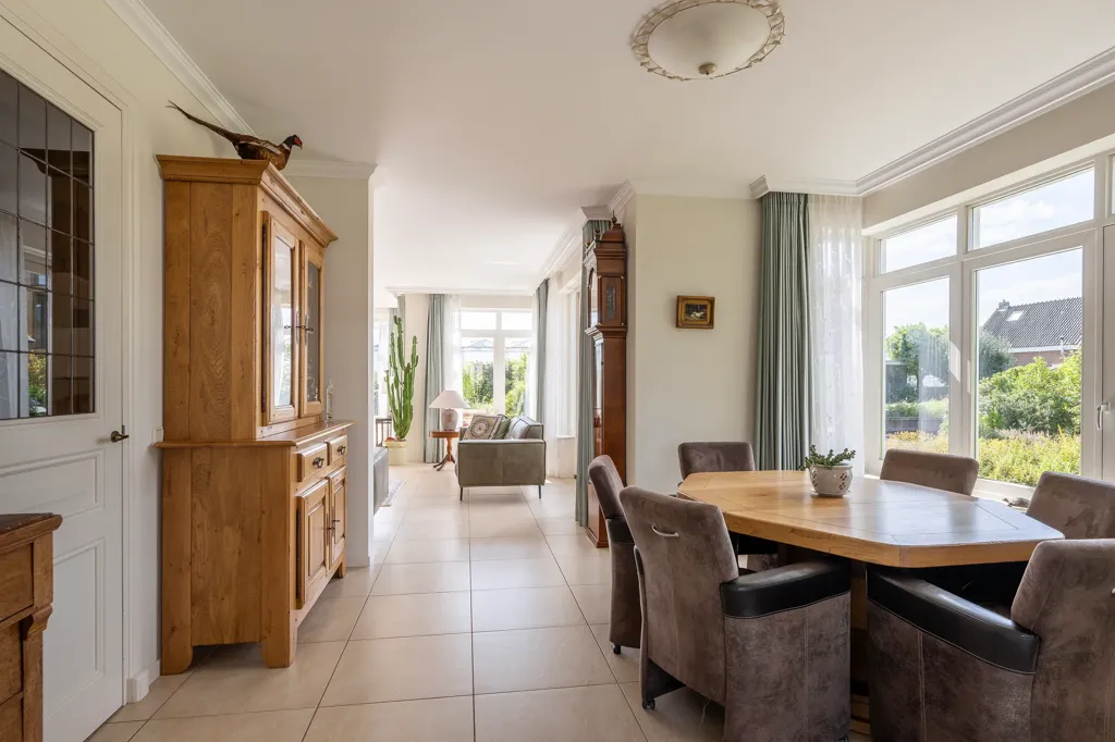 Sala da pranzo - Villa with Private Marina in Kwintsheul