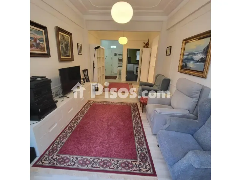 Séjour - Modernised Flat with Exterior Views in Indautxu