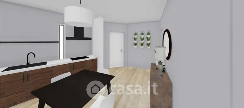 Quadrilocale with Semicircular Kitchen in Prezza
