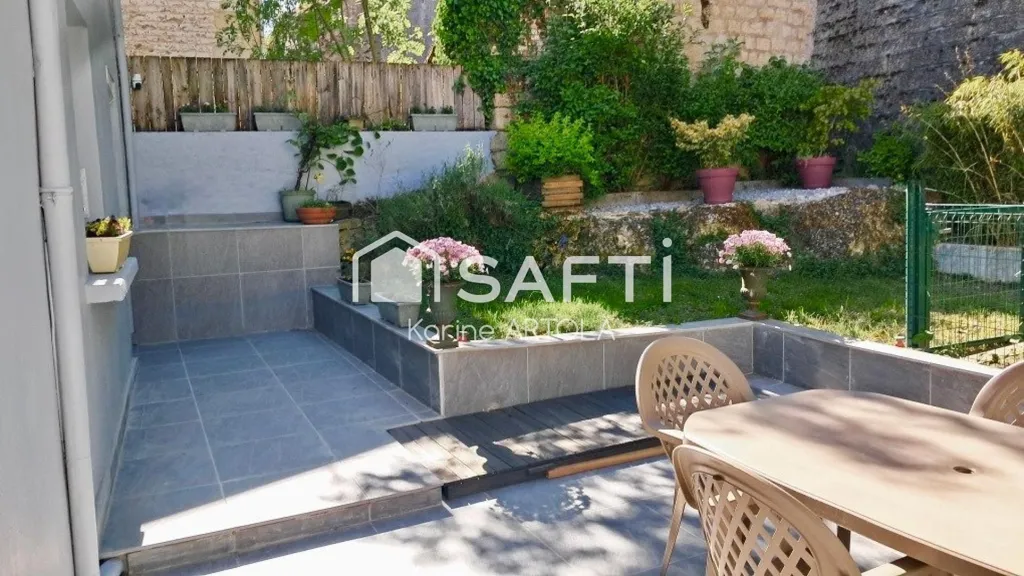 Jardin - Maison de Ville avec Terrasse à Verdun