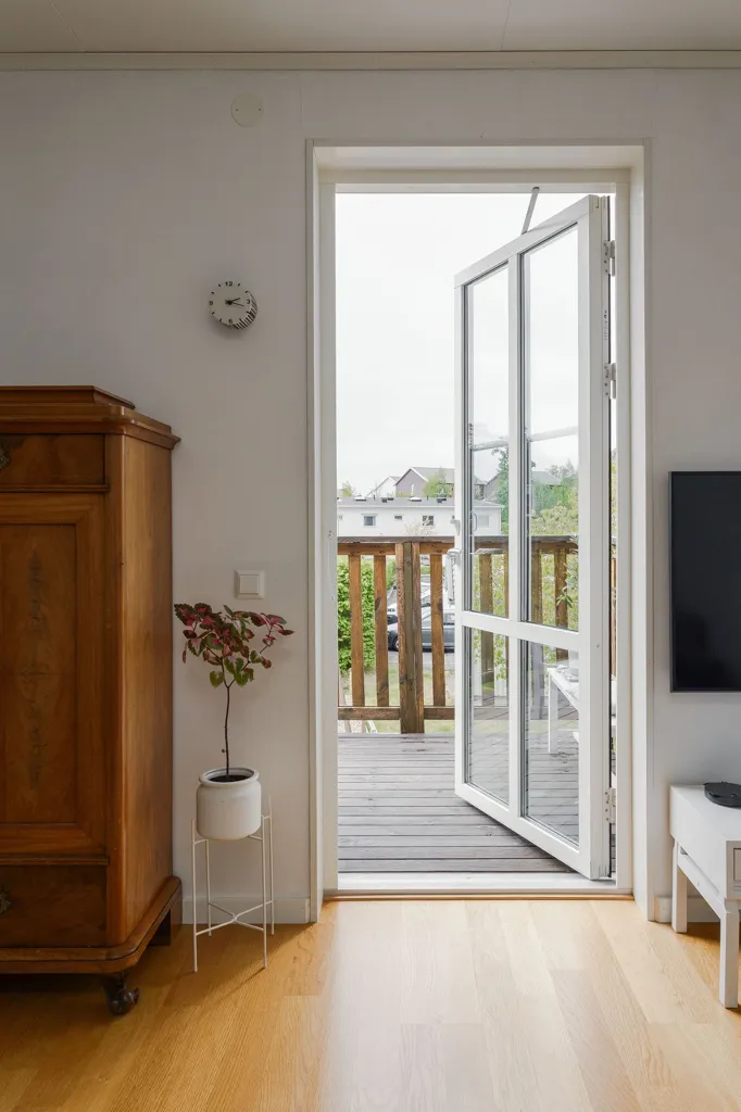 Entrée - Two-Bedroom Flat with Balcony in Östra Lugnet