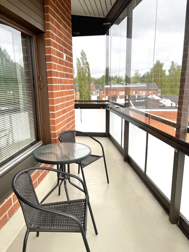 Balcone - Apartment with Lake View in Kuhmo