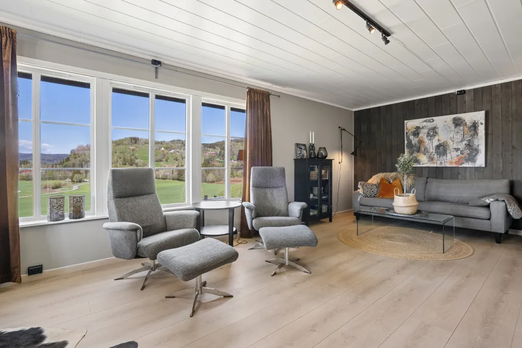 Wohnzimmer - Family Home with Garden in Selbu
