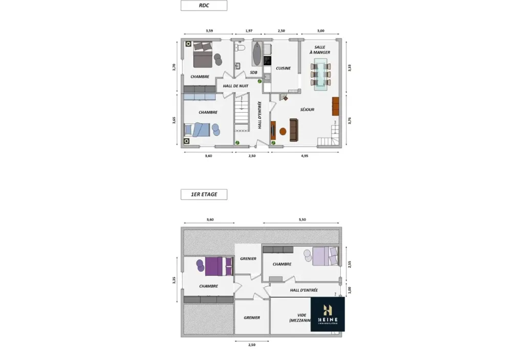 Plan - Villa 4 Façades avec Jardin à Ohey