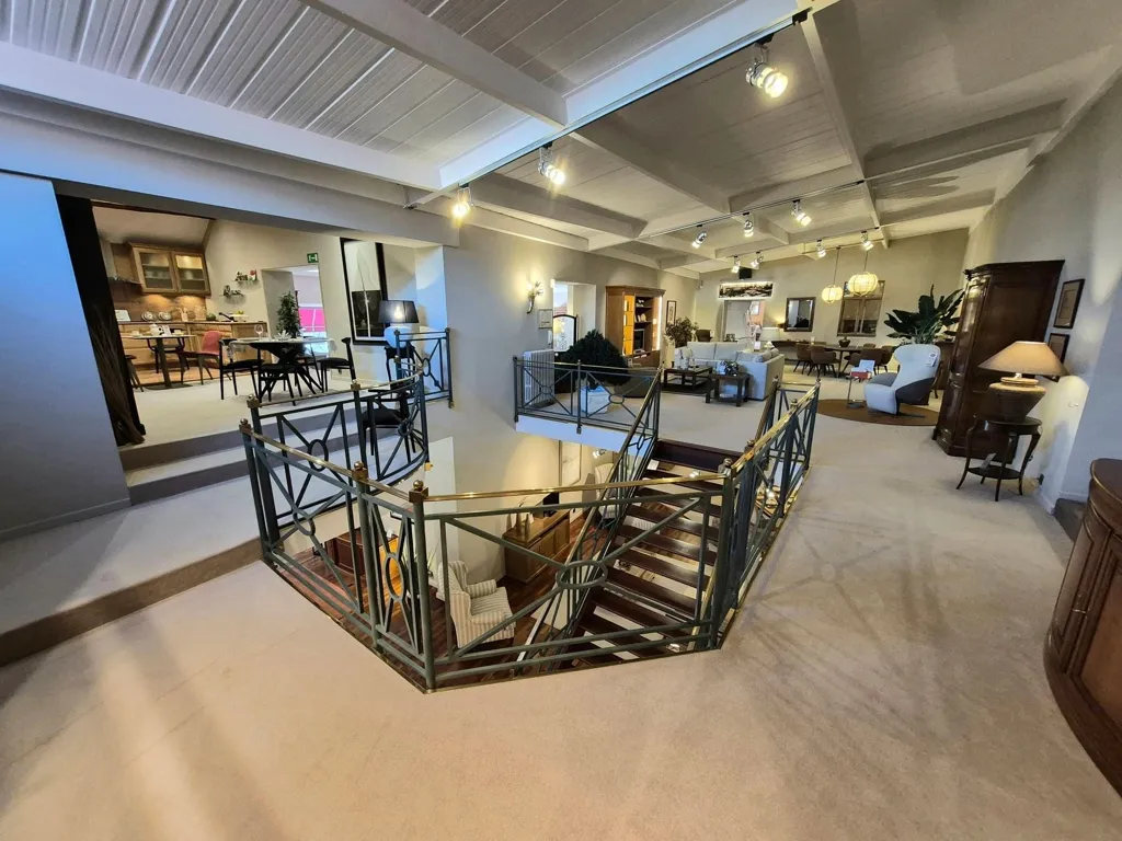 Living Room - Commercial Property with Loft in Mettet