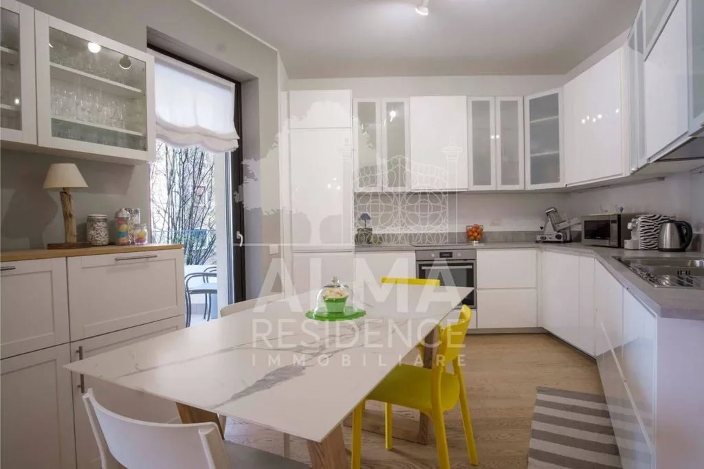 Köök - Luxury Flat with Terraces in Bergamo