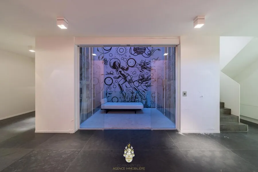 Entrée - Villa Contemporaine avec Vue Panoramique à Uccle