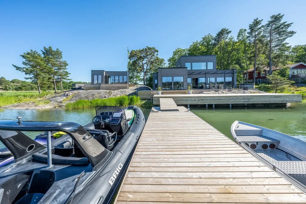 Välivaade - Modern Seafront Villa in Söderköping