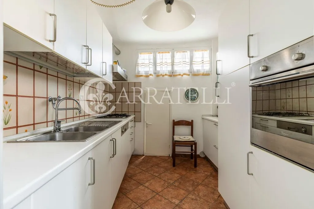 Köök - Luxury Penthouse with Panoramic Views in Siena