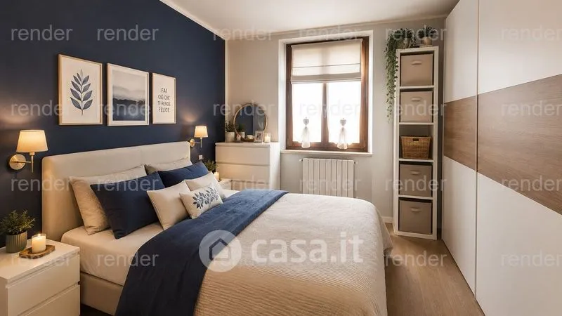 Chambres - Apartment with Balcony in Siziano