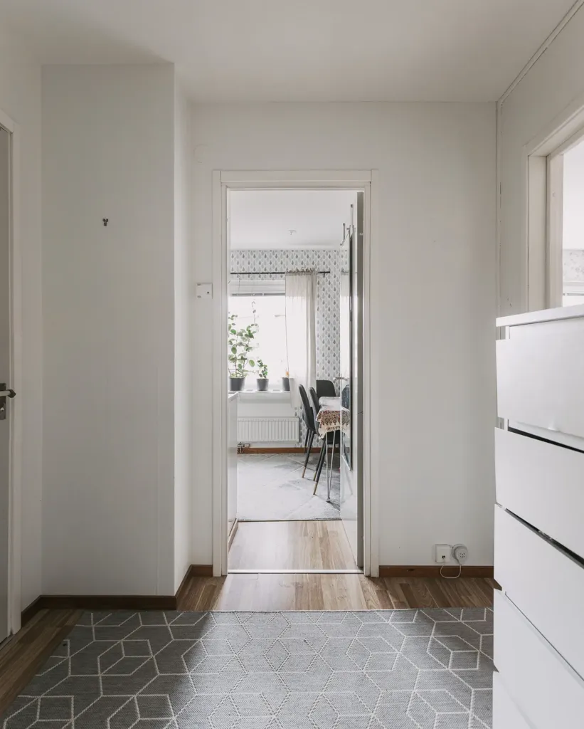 Entrée - 1-Bedroom Flat with Renovated Features in Akaciastigen