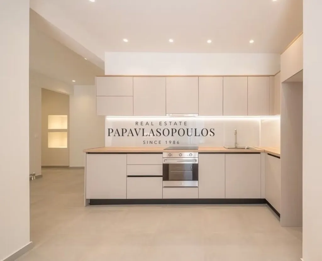 Cocina - Renovated Apartment with City View in Exarcheia
