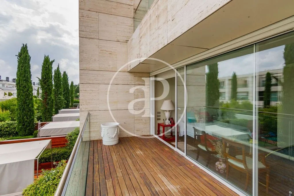 Terrass - Luxury Villa with Pool in Chamartin, Madrid
