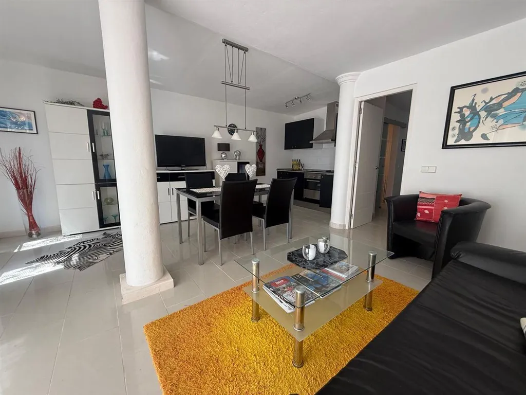 Séjour - Andalusian Villa with Sea View in Santa Eulalia
