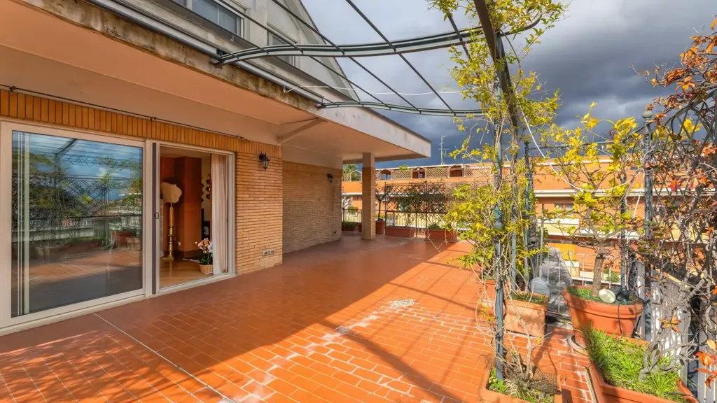 Terrasse - Penthouse with Terraces in Rome