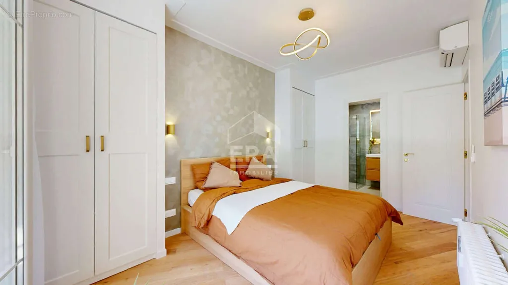 Chambres - Appartement Traversant avec Terrasse à Nice