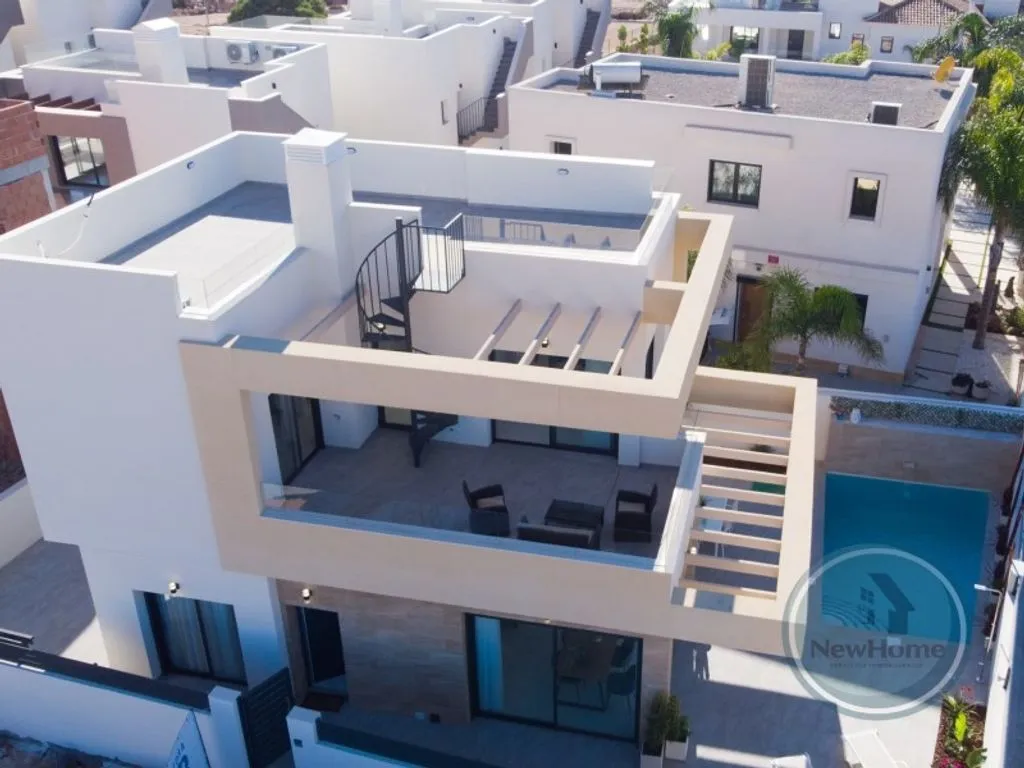 Vue aérienne - Luxury Villa with Pool in Los Montesinos