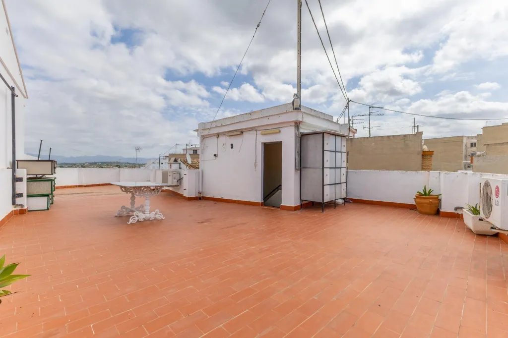 Terrasse - Apartment with Terrace in Llíria