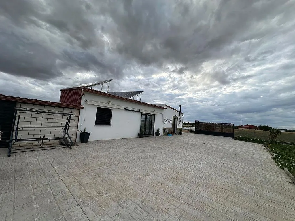Terrasse - Rural House with Heating in Don Benito
