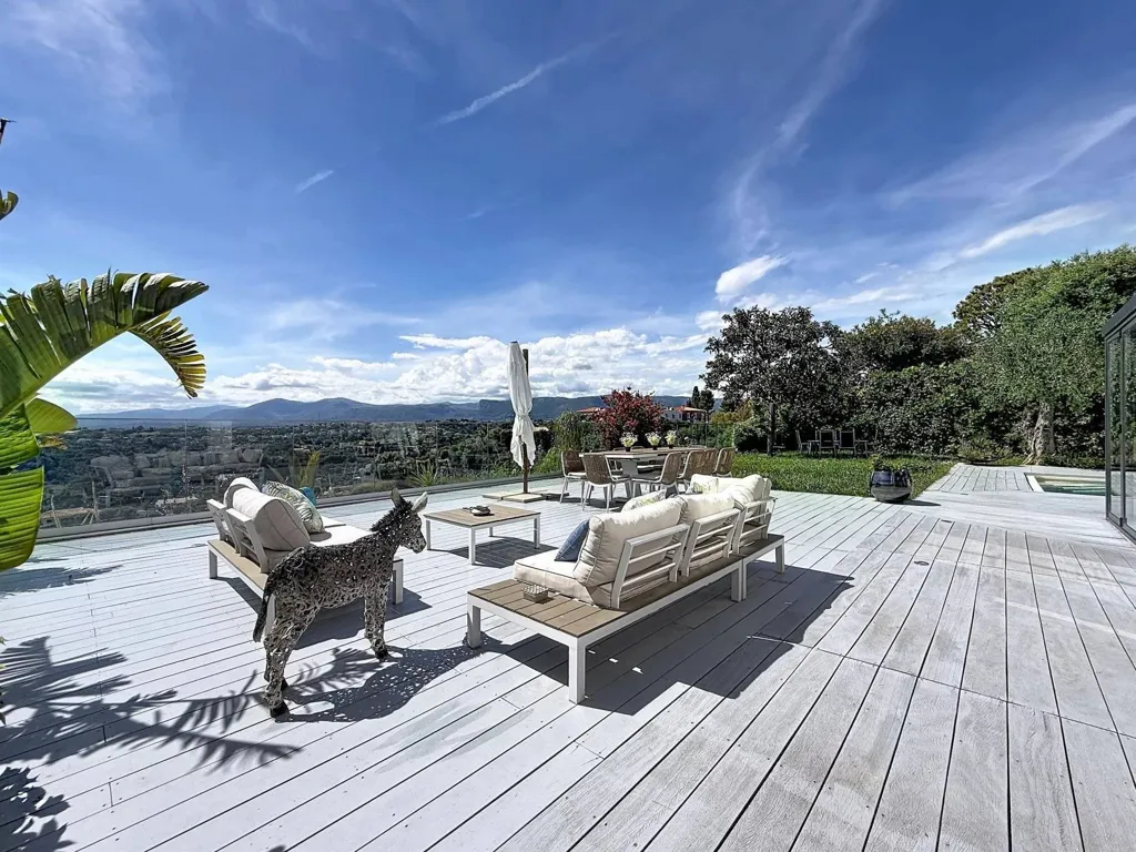 Terrasse - Villa Moderne avec Vue Mer à St Pierre de Féric