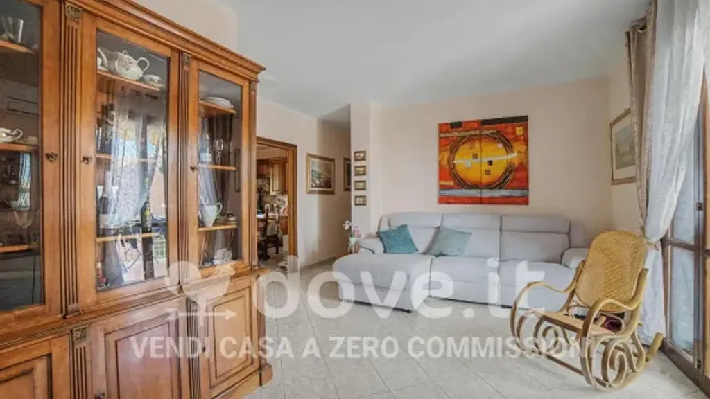 Séjour - Rear-Facing Apartment with Balcony in Aci Catena