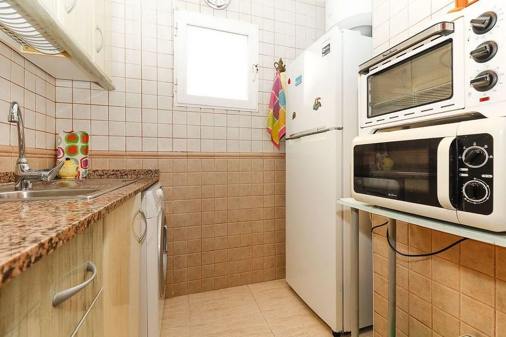 Köök - Apartment with Terrace in Torrevieja Centre