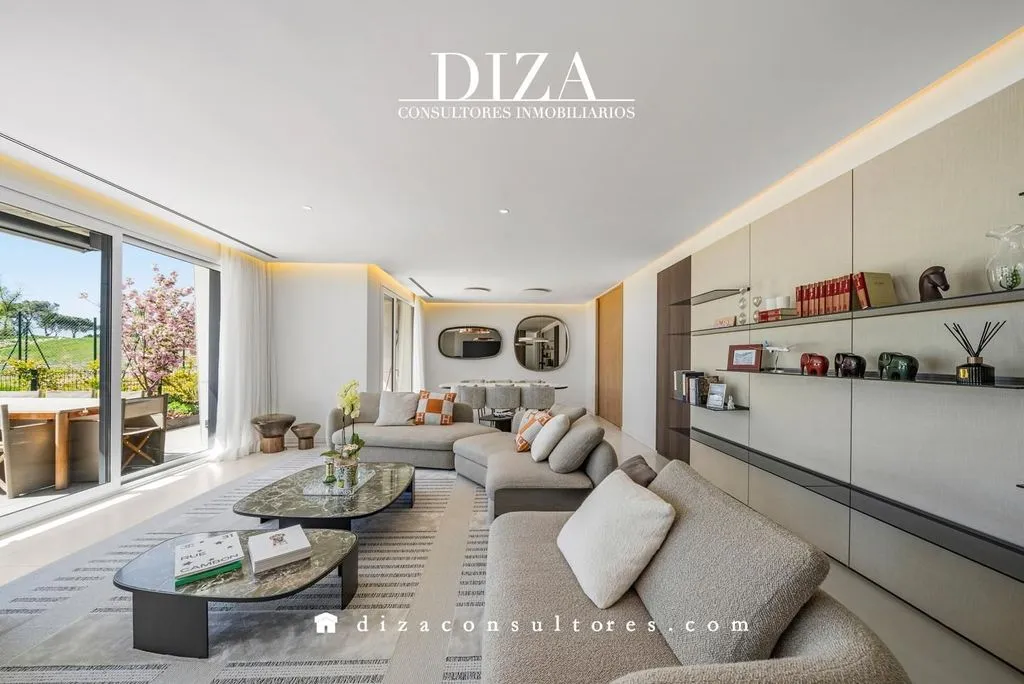 Séjour - Duplex with Pool and Golf View in La Finca