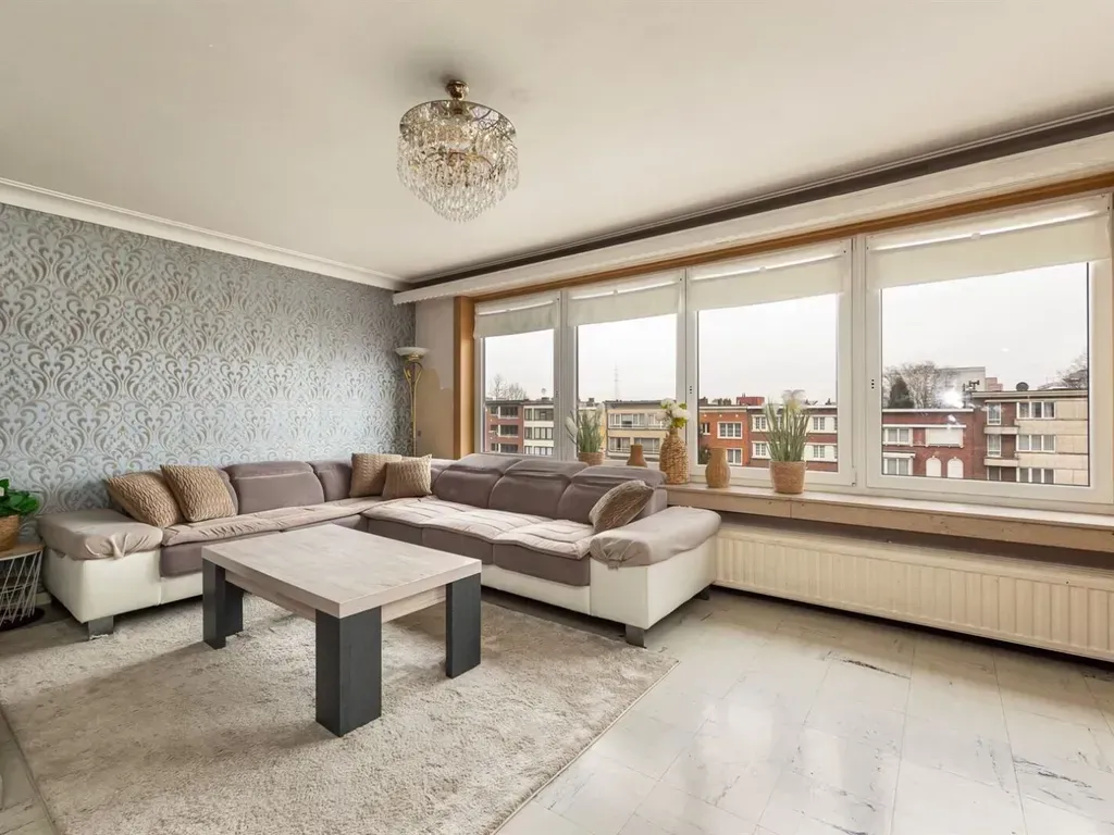 Séjour - Appartement avec Vue sur le Parc à Deurne