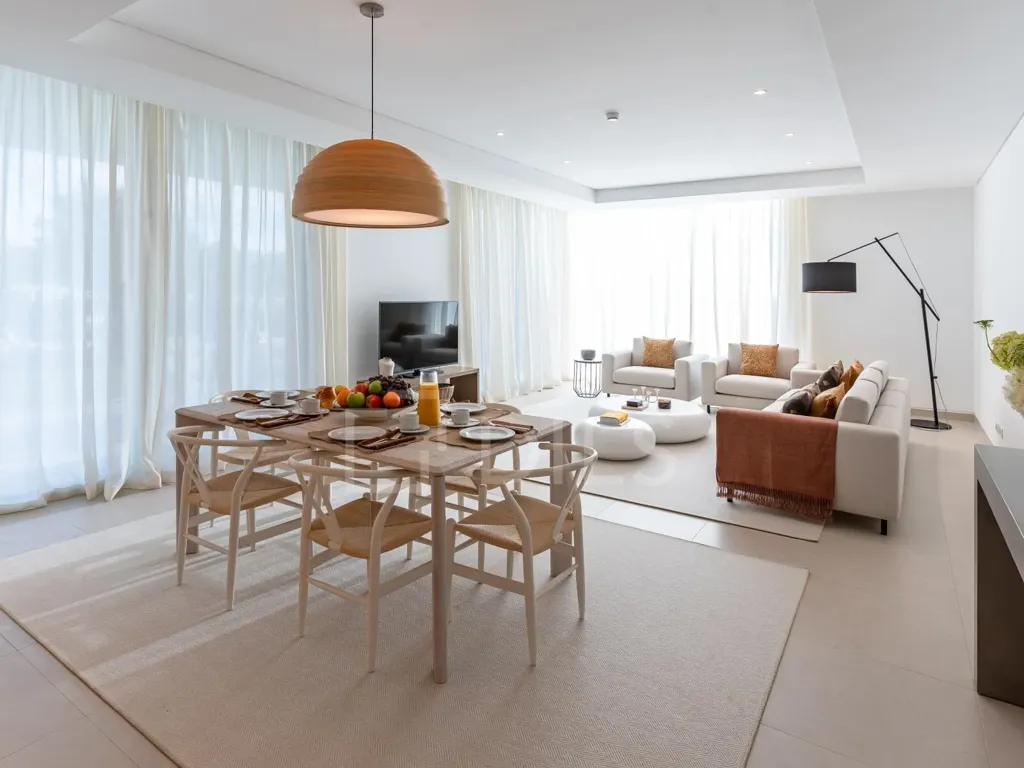 Sala da pranzo - 2 Bedroom Flat with Golf View in Monte Rei