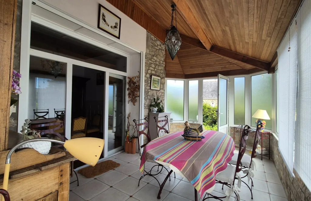 Terrass - Character House with Sea View in Pouldu