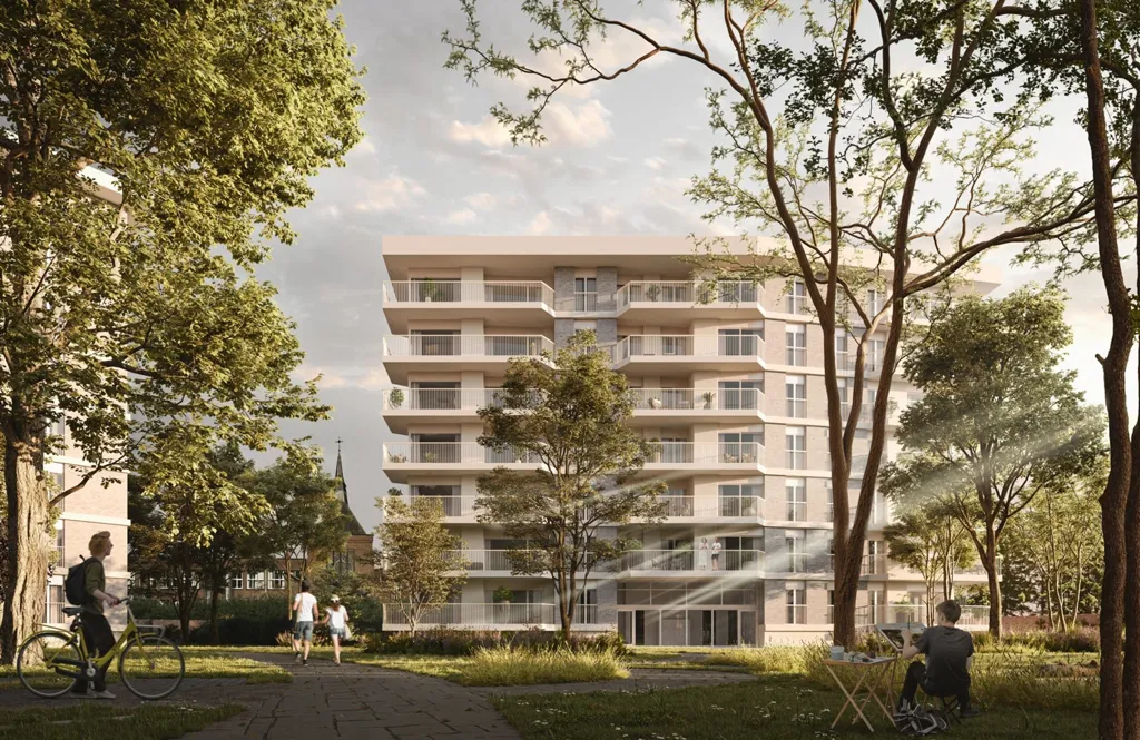 Extérieur - Appartement 2 Chambres avec Terrasse à Deinze