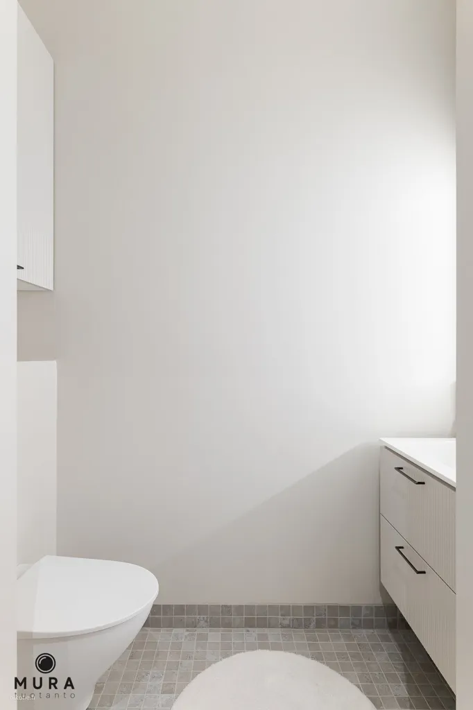 Salles de bain - Modern Parterre Flat with Sauna in Tahmela, Tampere