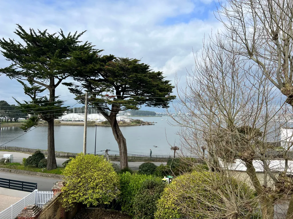 Jardin - Appartement Vue Mer au Port de Kernevel à Larmor Plage