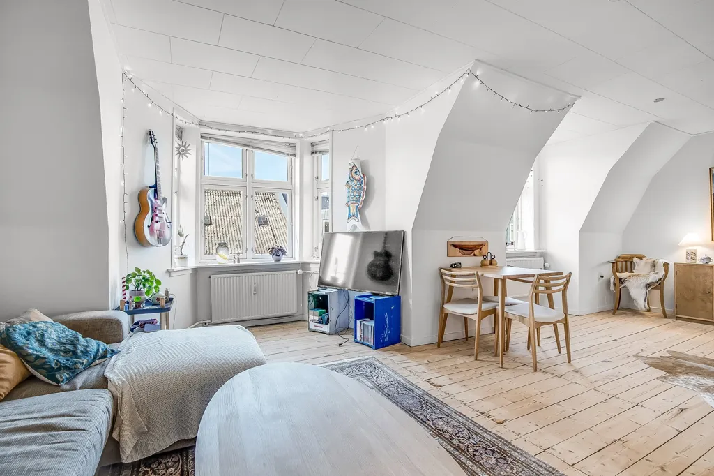 Séjour - Condo with Garden Access in Vejle Centre