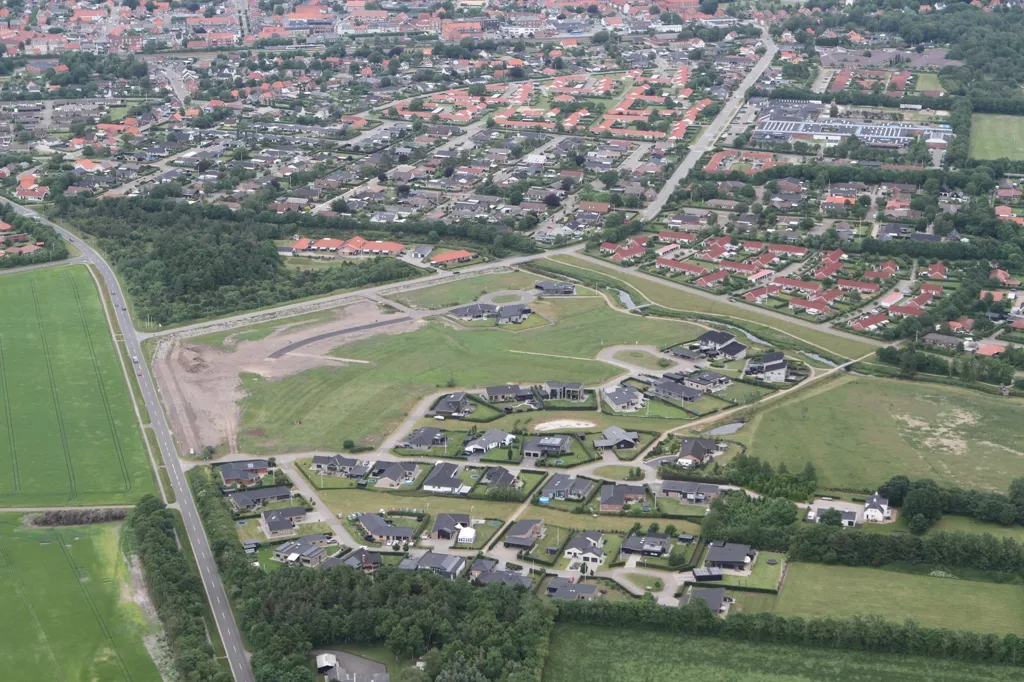 Vue aérienne - Year-Round Plot with 5G Coverage in Skjern