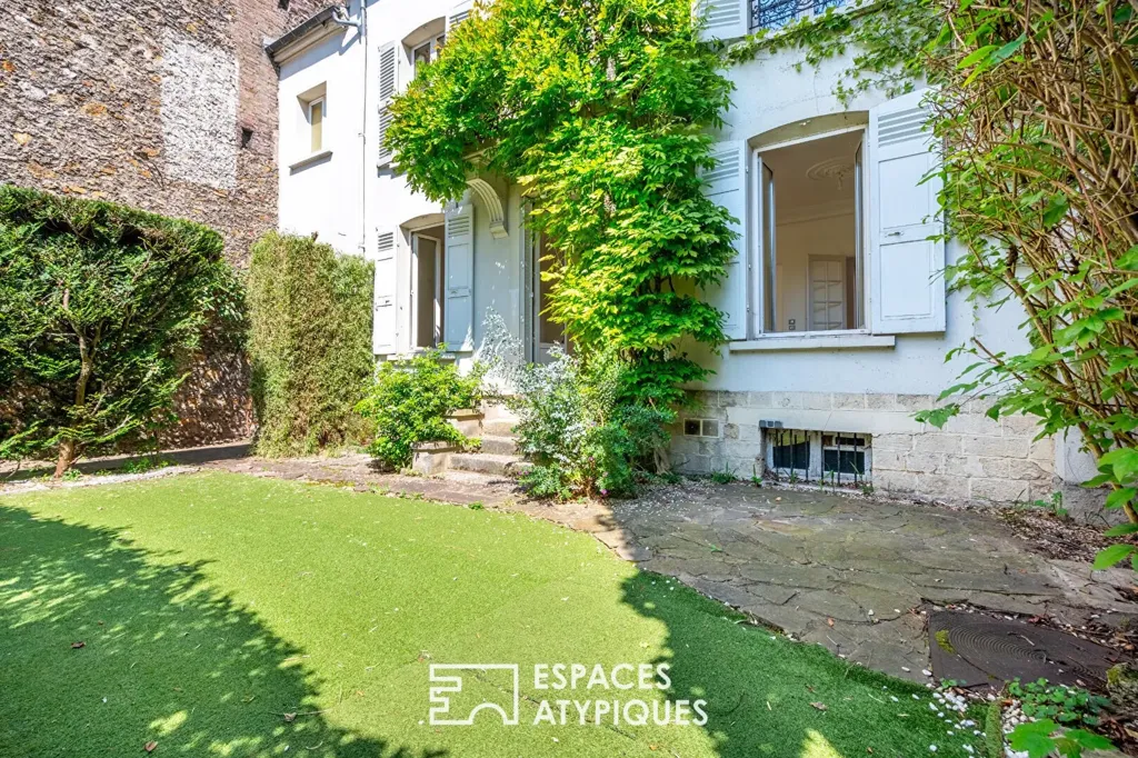 Jardin - Maison 7 pièces à Saint-Mandé