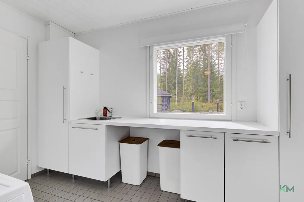 Pesuköök - Detached House with Sauna in Rovaniemi