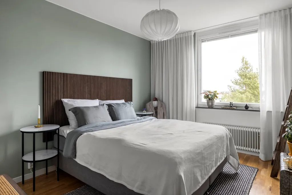 Bedrooms - Renovated Apartment with Balcony in Tyresö