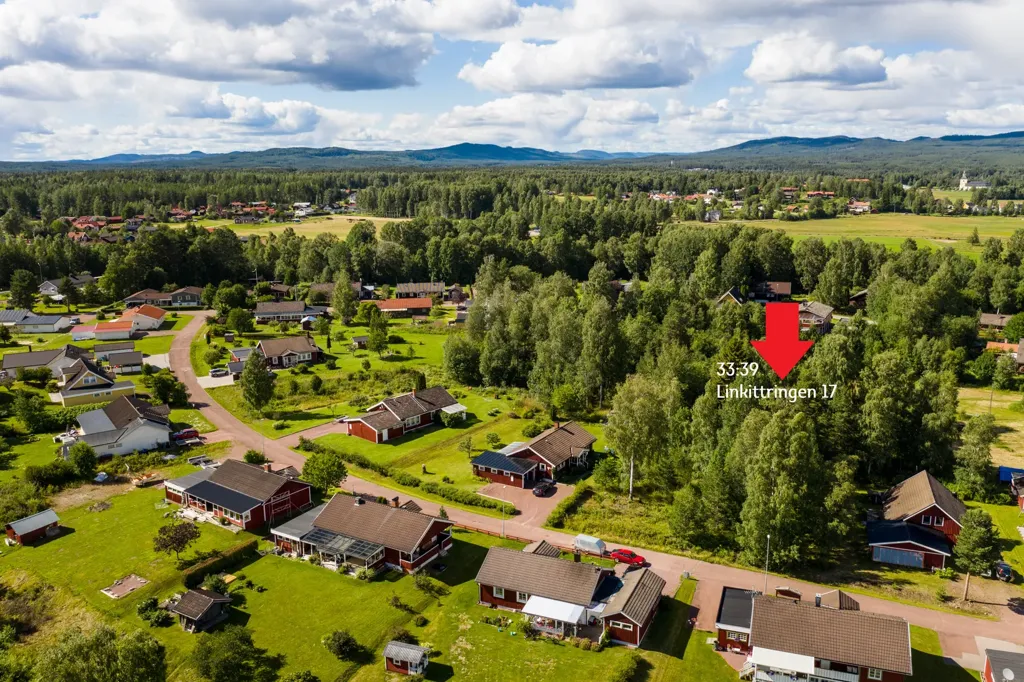 Õhuvaade - Plot for House Construction in Våmhus