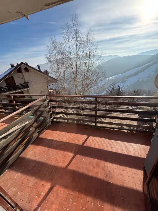 Balcon - Studio Apartment with Balcony in Roburent