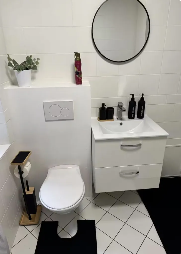 Salles de bain - Appartement Meublé pour Location Airbnb à Paris