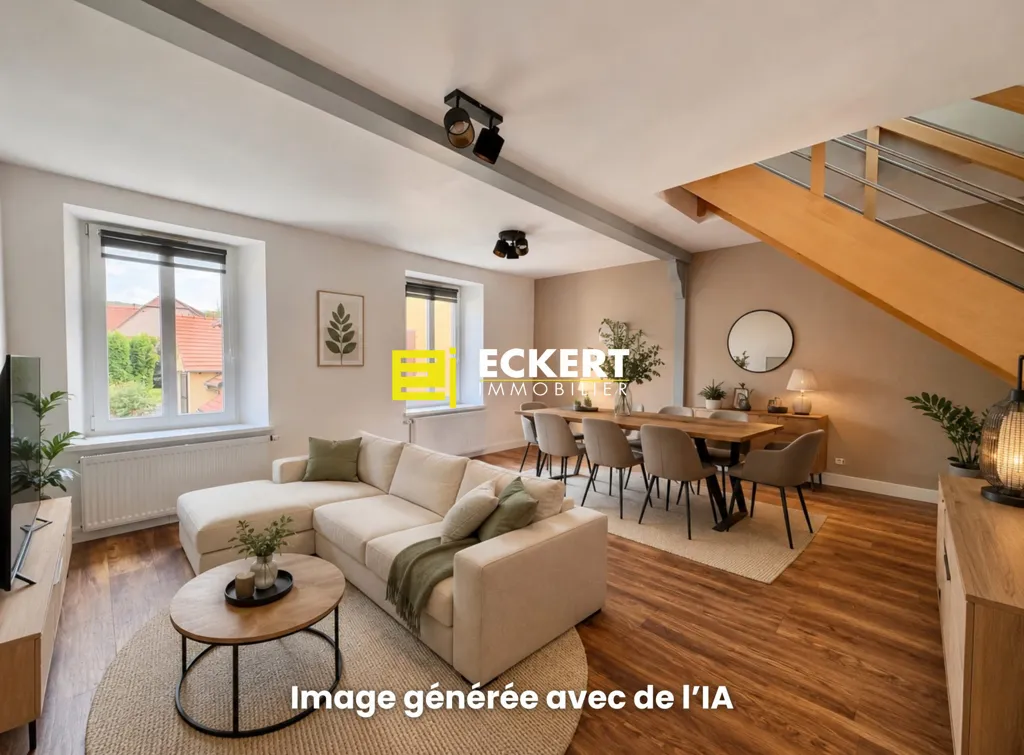 Soggiorno - Duplex with Private Parking in Bergbieten