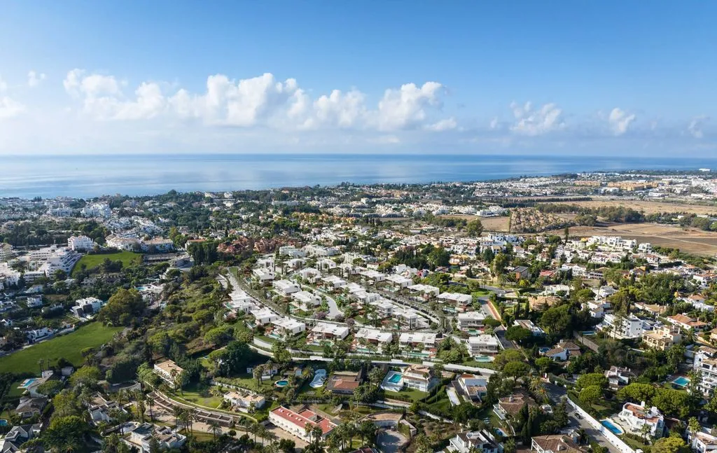 Õhuvaade - Luxury Villa with Sea View in Marbella