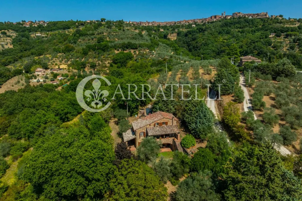 Õhuvaade - Luxury Farmhouse with Panoramic Views in Città della Pieve