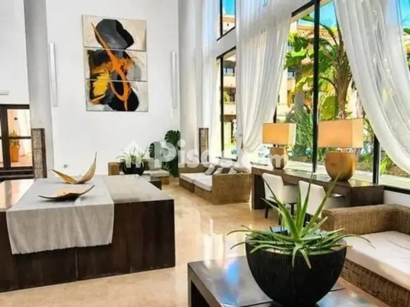 Soggiorno - Apartment with Pool in Punta Umbría