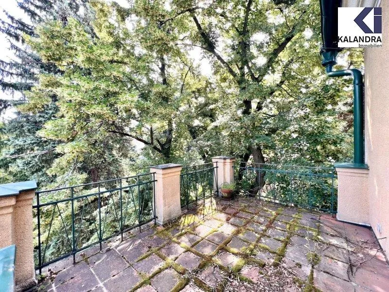 Balcony - Classical Altbau Villa with Terrace in Gersthof