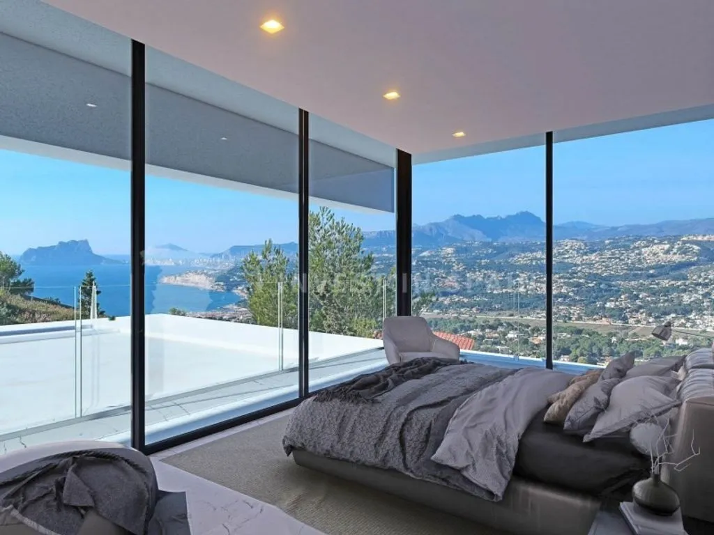 Chambres - Luxury Villa with Sea View in Moraira