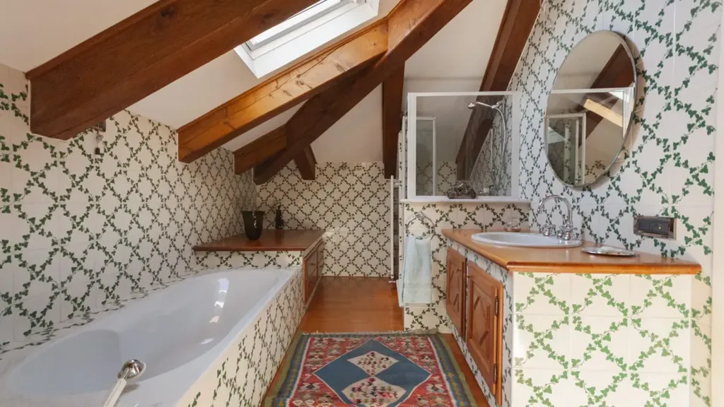 Salles de bain - Historic Villa with Panoramic Views in Grignasco
