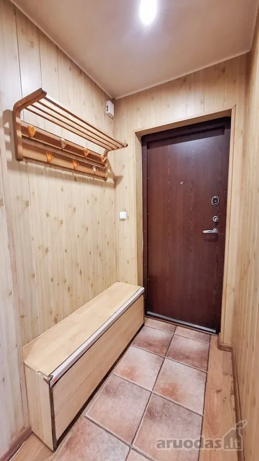 Entrée - Two-Bedroom Apartment with Balcony in Marijampolė