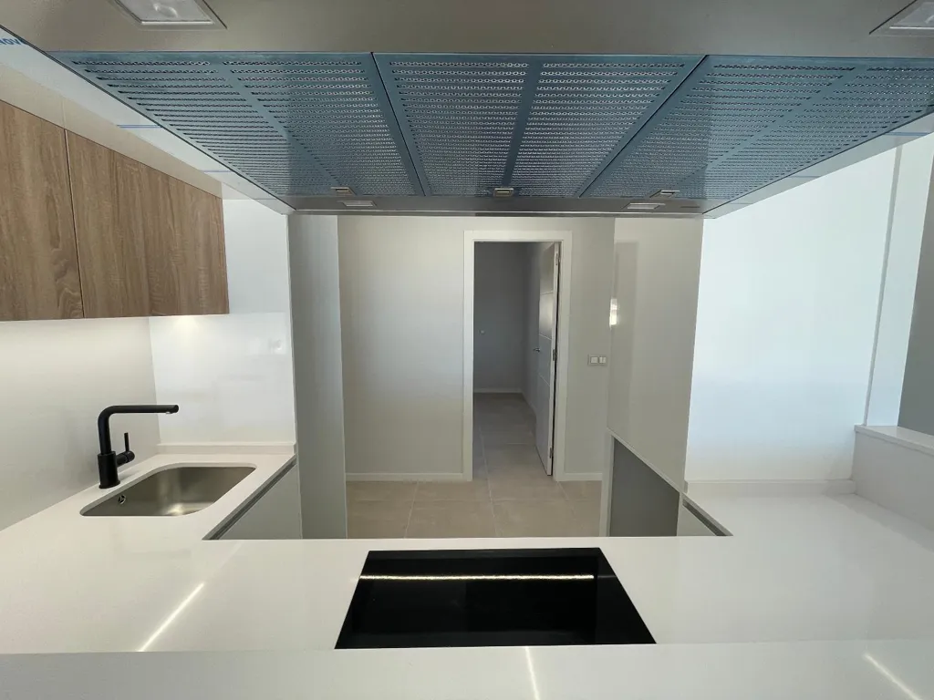 Köök - Beachfront Apartment with Sea Views in Dénia